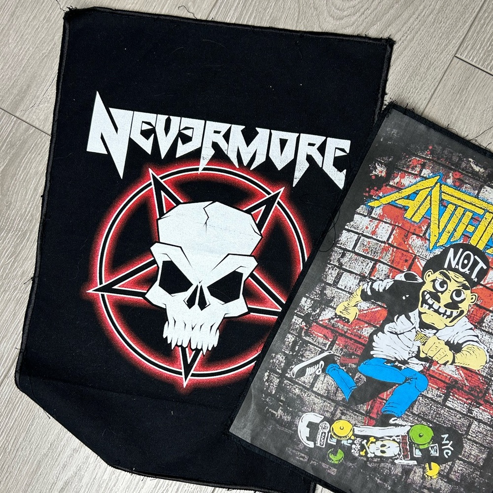 VINTAGE NEVERMORE BACK PATCH